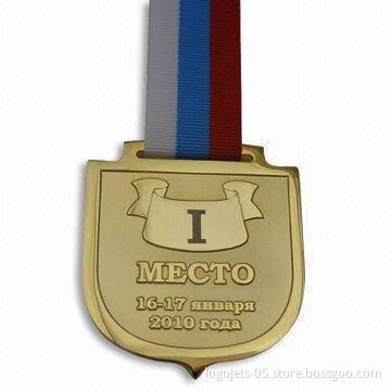 Medal without Color Filled, Various Materials are Available, OEM Orders are Accepted